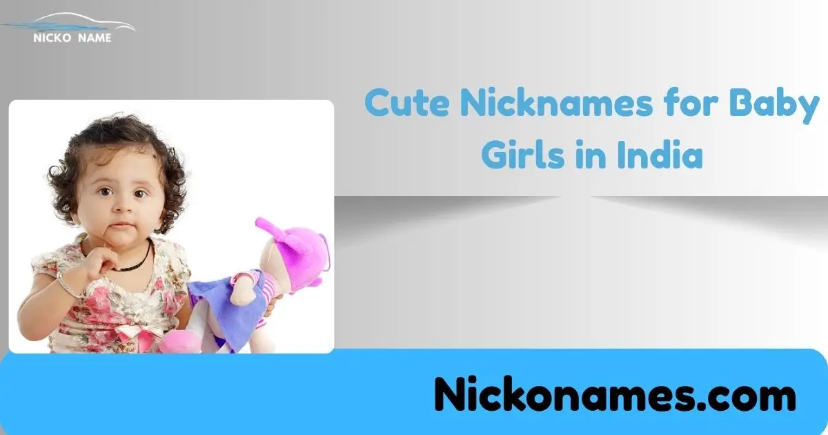 A curated list of Nicknames, trendy, and unique baby girl nicknames in Hindi with meanings.