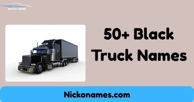 Ultimate guide to black truck names 2025 showing a sleek black pickup truck
