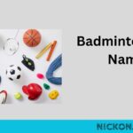 Badminton Team Names